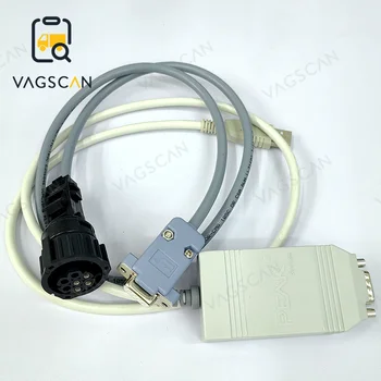 Para Linde VNA 002022 IPEH-002021 completo sistema de ferramenta de diagnóstico para USB, scanner automotivo Para Pcan-Coroa PODE Interface Para o PICO de