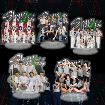 Kpop Vadios Filhos De Acrílico Stand Novo Álbum 5 Estrelas Em Bang Chan Hyunjin Felix Han Figura De Ação Do Modelo De Área De Trabalho Decorativo Colecionáveis