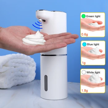 Automático de Espuma de Sabão, Distribuidor do Sensor Touchless Recarregável USB Inteligente de Lavar roupa Máquina da Mão Sensor Infravermelho Dispensador de Sabão Líquido