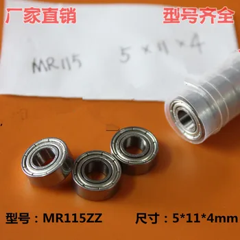 Fixmee 10pcs de alta qualidade MR115ZZ MR115 5x11x4 miniatura de esferas profundos do sulco rolamento 5*11*4 mm