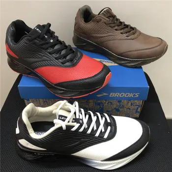 Autêntica Brooks Exterior Sapatos de Levitar, 6 Homens, Tênis Confortável e Caminhar ao ar livre Tênis de Tamanho Eur 40-44.5