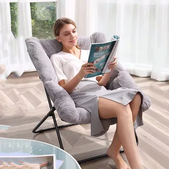 Jogos Nórdicos, Sala De Estar Cadeiras Relaxar Lendo Dobrável Preguiçoso Cadeira De Bebé Café Computador Ergonômico Chaise Lounges Salão De Móveis De