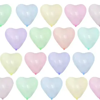 100pcs Macaron Balões de Látex Pastel Coração Balão de Casamento, Festa de Aniversário, Decoração de chá de Bebê Decoração de Balões de Ar Globos