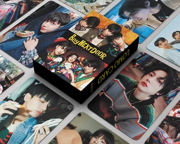 55pcs/set Kpop BOYNEXTDOOR Lomo Cartões de Novas álbum de Fotos QUE Photocards