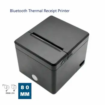 Desktop Impressora Térmica 80mm USB Interface Bluetooth Cor Branca Impressora 220mm/s Velocidade de Impressão