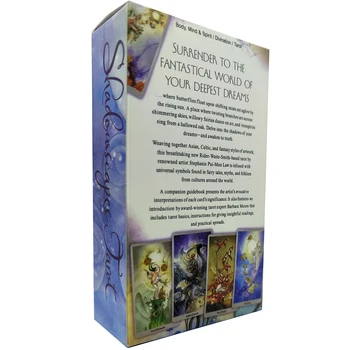 12x7cm Destino Único Jogo de Cartas Oracle Deck Versão em inglês Esoterismo e Bruxaria Espiritual Previsões de Negociação