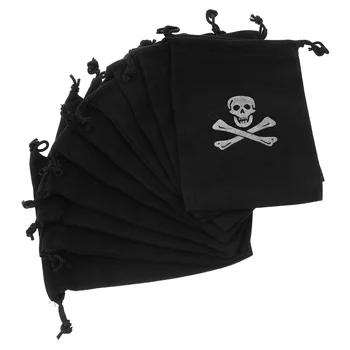 Pirata Do Cordão, Saco Do Presente Do Recipiente De Halloween Bolsa Delicada Resistente, Prática, Durável Mochila Crianças