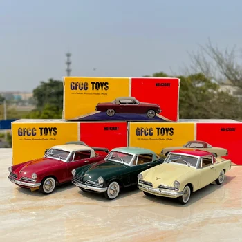 1:43 Escala Modelo Fundido De Liga De 1953 Retro Clássico Carro De Metal Brinquedos Vintage Veículo Coupé Presentes De Fãs Coleção De Exibição De Decoração