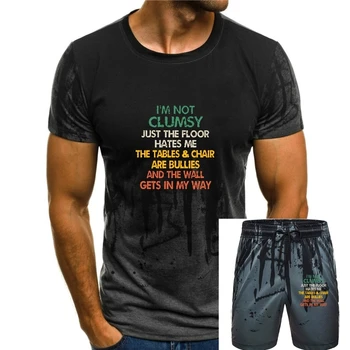 Eu Não sou Desajeitado Engraçado as Pessoas Dizendo Sarcástico Presentes Homens Mulheres Premium T-Shirt de Impressão Tops, T-Shirt Para Homens Algodão Camisetas de Lazer