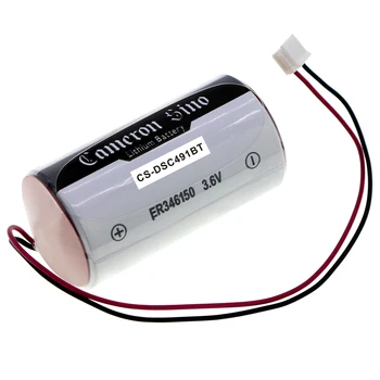 Bateria de substituição para DSC 2 vias sem Fio da sirene externa, Impassa sirene sem fio, WT4911, WT4911B, WT4911Bm, WT4911R 3,6 V/mA