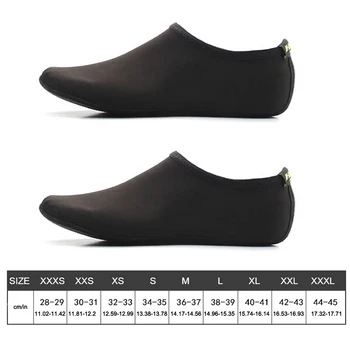 1 Par de Mergulho de Meia Descalço, Seca Rápido, Anti-derrapante Sapatos Elaboração Subaquático