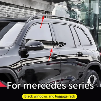 Bagageiro de guarnição e janela de guarnição Para a Mercedes Benz GLE W167 V167 gls x167 glc x253 glb x247 EQB abl x157 EQA ML w166 gle acesso