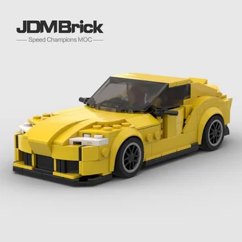 MOC-81099 Personalizado DIY Montagem de Brinquedo de Presente para a Construção de Blocos Supra GR Carro de Corrida Menino Modelo