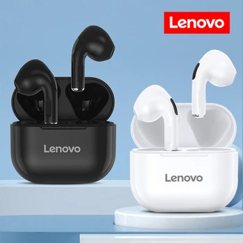 A Lenovo Original LP40 sem Fio, Fones de ouvido Fones de ouvido Fones de ouvido Bluetooth Com a cobrança de Caso Built-in Microfone Impermeável Fones de ouvido