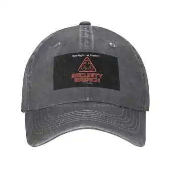 Violação de segurança Logotipo Gráfico Impresso o Logotipo da Marca de Jeans de Alta qualidade tampa de Malha chapéu boné de Beisebol