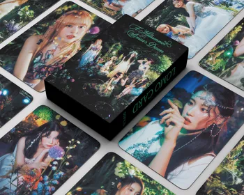 55Pcs/Set Kpop Ídolo NMIXX Novo Álbum de Alta Qualidade Lomo Cartões de Decoração Coleção de Postais LILY HAEWON SULLYOON BAE JIWOO KYUJIN