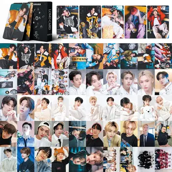 55pcs/set Kpop Vadios Crianças de 5 ESTRELAS, álbum de Fotos Lomo Cartões HyunJin Felix Photocards K-pop Straykids Postal