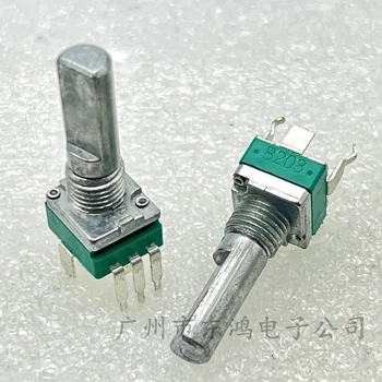 1 PCS mixer 418-S1-693-HA RK097N gang único vertical potenciômetro B20K identificador de 20MM, com ponto médio de posicionamento